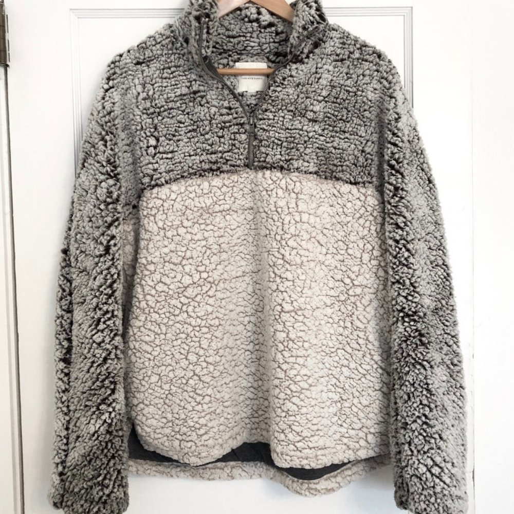 Thread & Supply Wubbly Fleece Pullover - L
